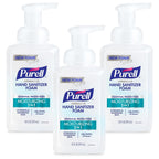 Purell Advanced Hand Sanitizer 2in1 Moisturizing Foam, Naturally Fragranced with Essential Oils, 10 oz Pump Bottle (Pack of 3), 3002-06-EC