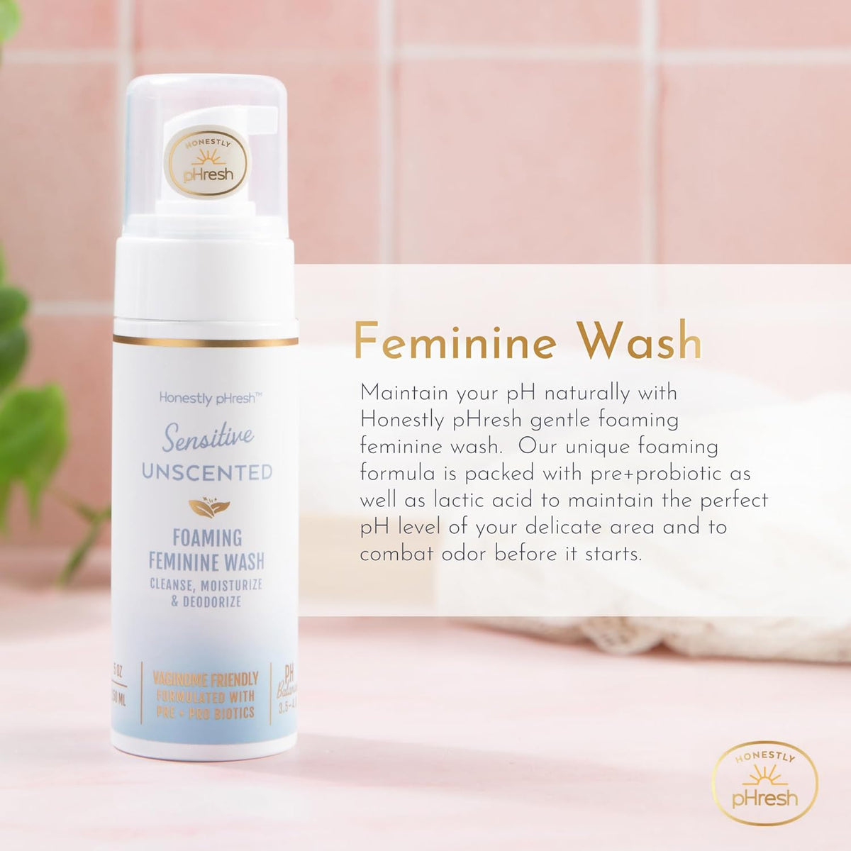Pre + Probiotic Feminine Wash- Sage & Chamomile