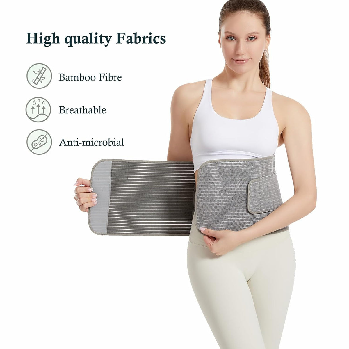 Postnatal Gastric Band, Gastric Band for Post-Surgery Care, Adjustable Lumbar/Pelvic Belt for Abdominal and Lumbar Support