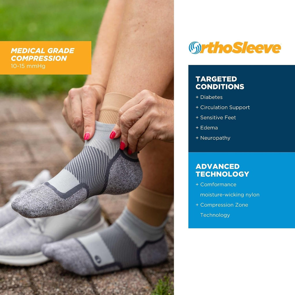 OrthoSleeve Diabetic & Neuropathy Socks (3 Pack)