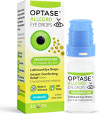 Optase® Allegro Lubricant Eye Drops, 0.33 fl oz | Preservative Free Lubricant Eye Drops - Artificial Tears for Environmental Irritants - Contact Lens Compatible - 300 Doses