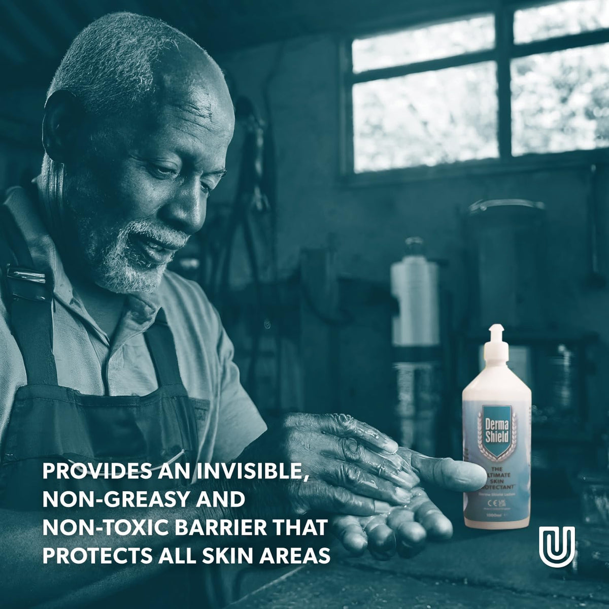 Barrier Cream 100 ml Lotion - The Ultimate Waterproof Skin Protection for Hands, Body, Face - Clinically Proven Protection and Relief for Contact Dermatitis, Dry Skin
