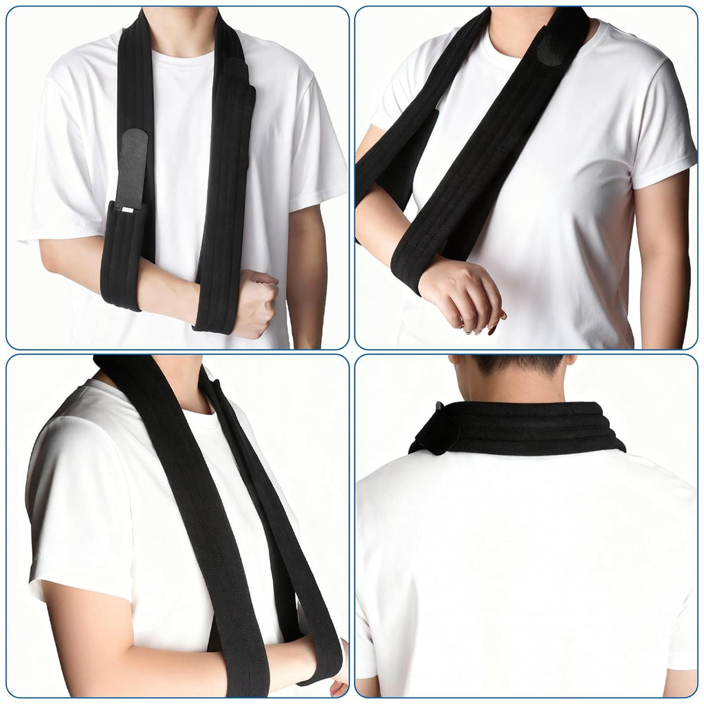Adjustable Arm Sling - Comfortable Support for Shoulder and Arm Recovery, Lightweight and Easy to Use, Great for Fractures and Injuries