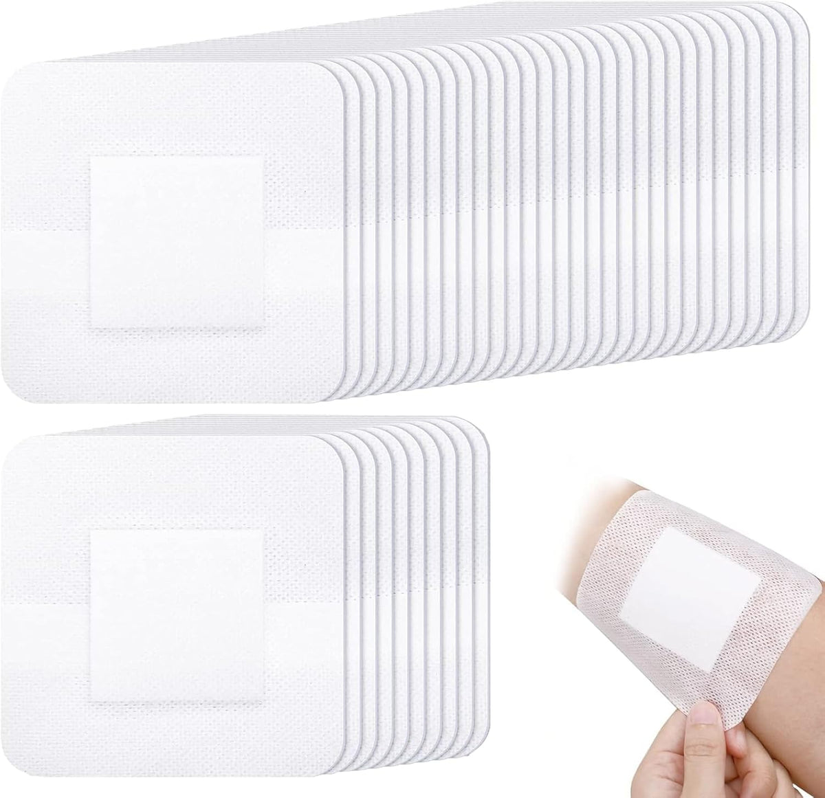 Gauze and Wound Dressings 40 pieces 10.16 cm
