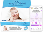 Easy@Home Ovulation Test Strips, 50-Pack, Fertility Test Kit | FSA Eligible, Ovulation Predictor Kit, Powered by Premom Ovulation Calculator iOS and Android APP, 50 LH Tests
