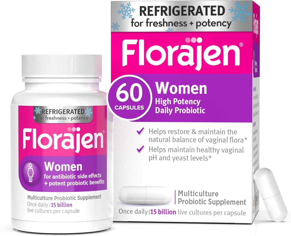 Florajen Probiotic Supplements 60 capsules