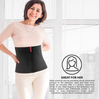 ORTONYX Abdominal Binder for Women & Men. 10" Wide Belly Compression Wrap