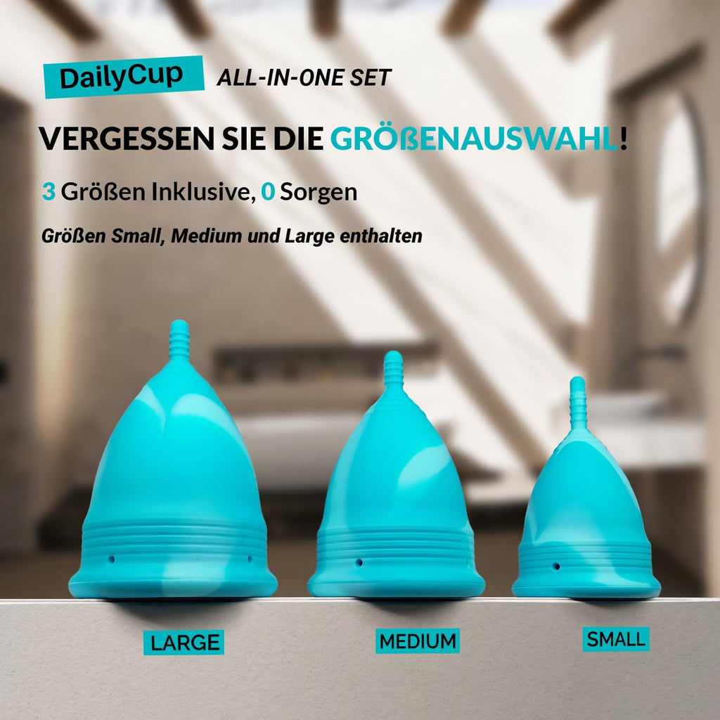 Daily Menstrual Cups and Discs Sterile