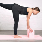 MYGA Yoga Block,Lightweight EVA Foam Yoga Brick,High Density Non-Slip Block for Yoga Poses, Pilates, Balance and Flexibility
