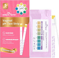 Easy@Home 5 Pack Vaginal pH Test Strip for Women, Yeast Infection & BV Test | Bacterial Vaginosis Testing Kit for Women with Swabs, Feminine pH Balance Health Tests, at Home pH Level Tester #EVPH-S