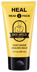 Bee Bald HEAL Aftershave for Men, Calm & Soothes, After Shave Balm, 2 fl oz | Immediately Calms & Soothes Irritated Skin. Treats Razor Burn, Redness, Bumps on Head or Face. Perfect For Sensitive Skin.