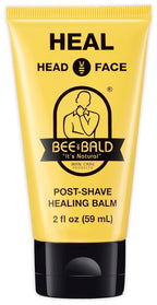 Bee Bald HEAL Aftershave for Men, Calm & Soothes, After Shave Balm, 2 fl oz | Immediately Calms & Soothes Irritated Skin. Treats Razor Burn, Redness, Bumps on Head or Face. Perfect For Sensitive Skin.