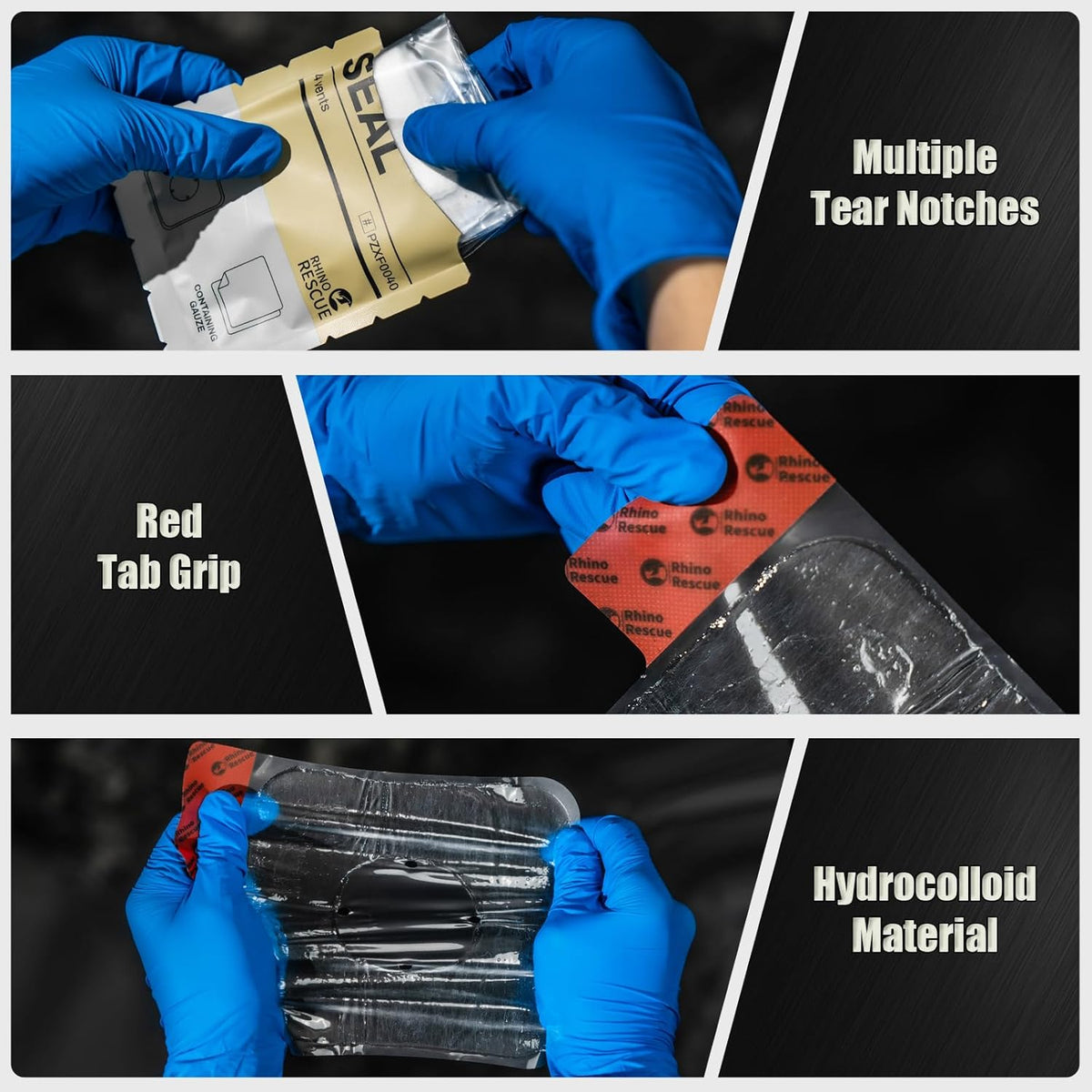 IFAK Gauze and Wound Dressings Sterile