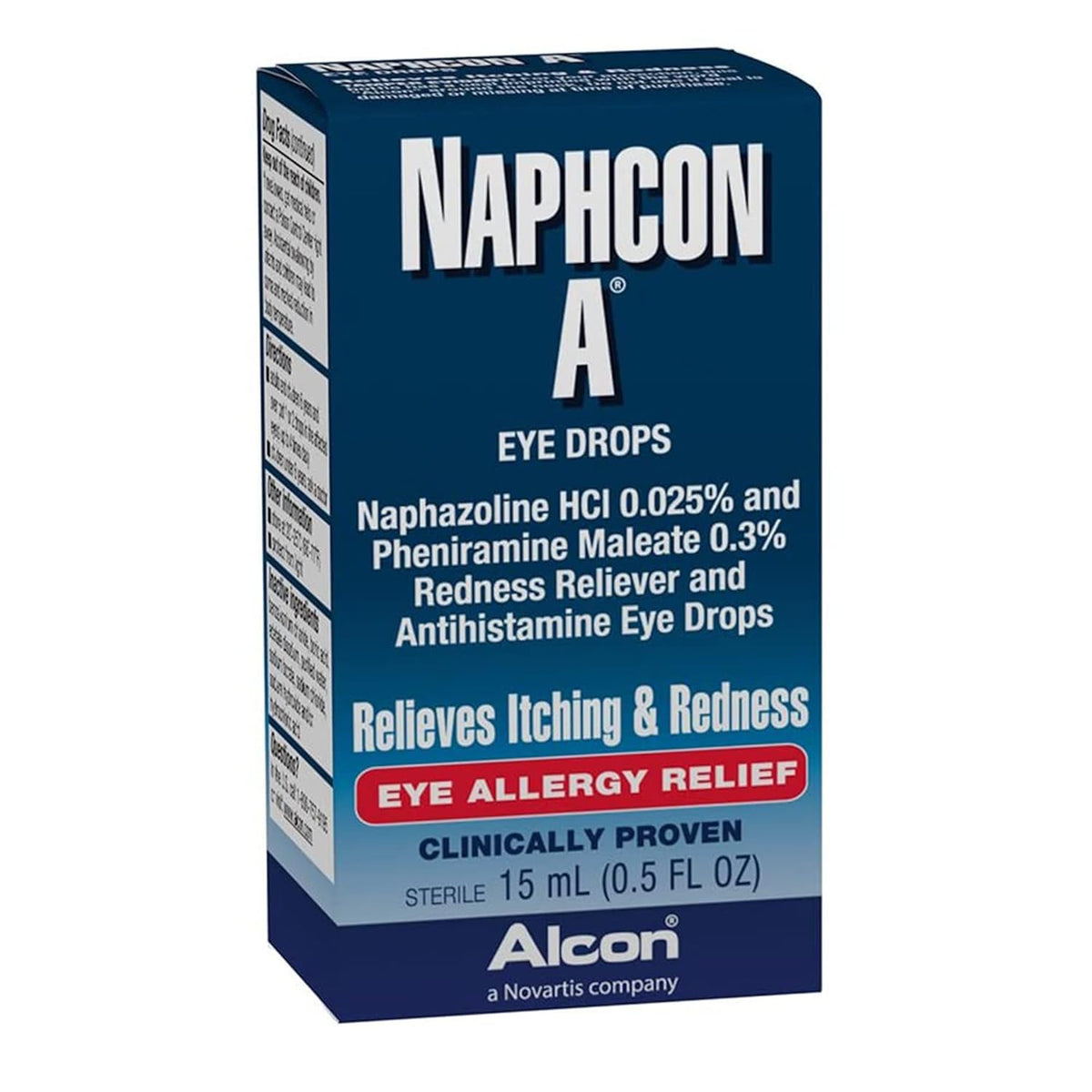 Naphcon A Eye Allergy Relief Drops, 15 mL