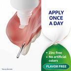 Poligrip Free Denture Adhesive Cream, Strong All Day Hold, Food Seal, Comfort, Clinically Proven, Flavor Free, Zinc Free, 2.4 Oz, 4 Count