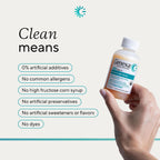 Genexa Kids Honey Cough Syrup Made Clean, Organic Honey Flavor, 4 fl oz | Dye Free, 0% Artificial Additives, Gluten Free, Non-GMO, Soothing Children & Toddler Cough Remedy for Kids Ages 1+