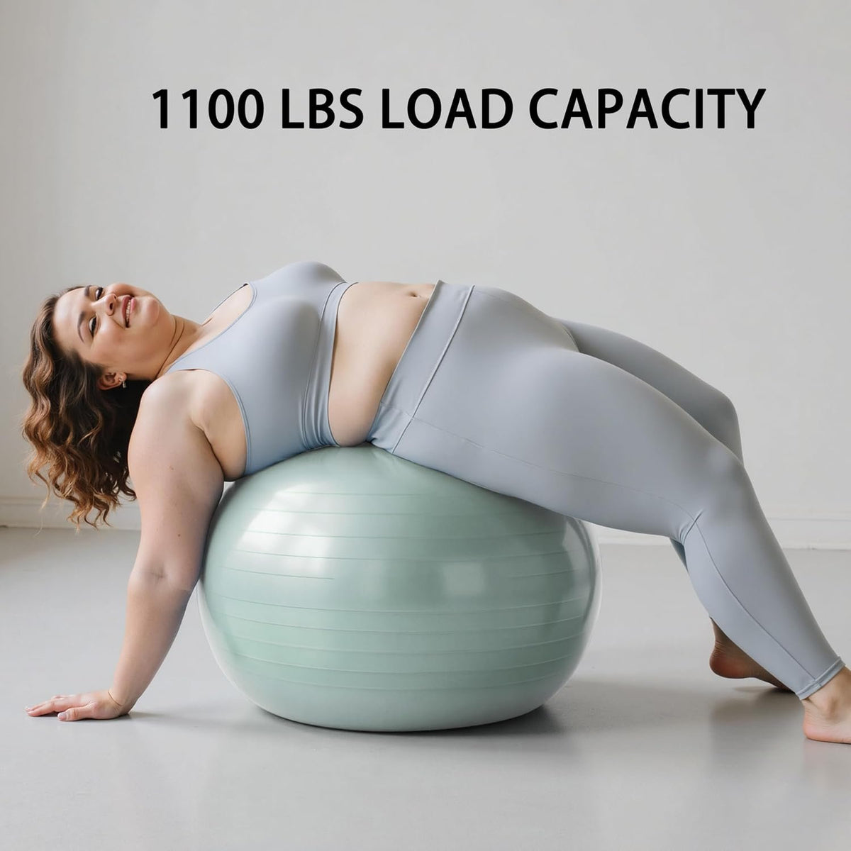 Exercise Balls Set 22-30 Inch & 9 Inch, Small Pilates Ball with Pump, Pregnancy Ball for Women, Yoga Balls for Exercise, Small Exercise Ball for Between Knees, Stability, Physio