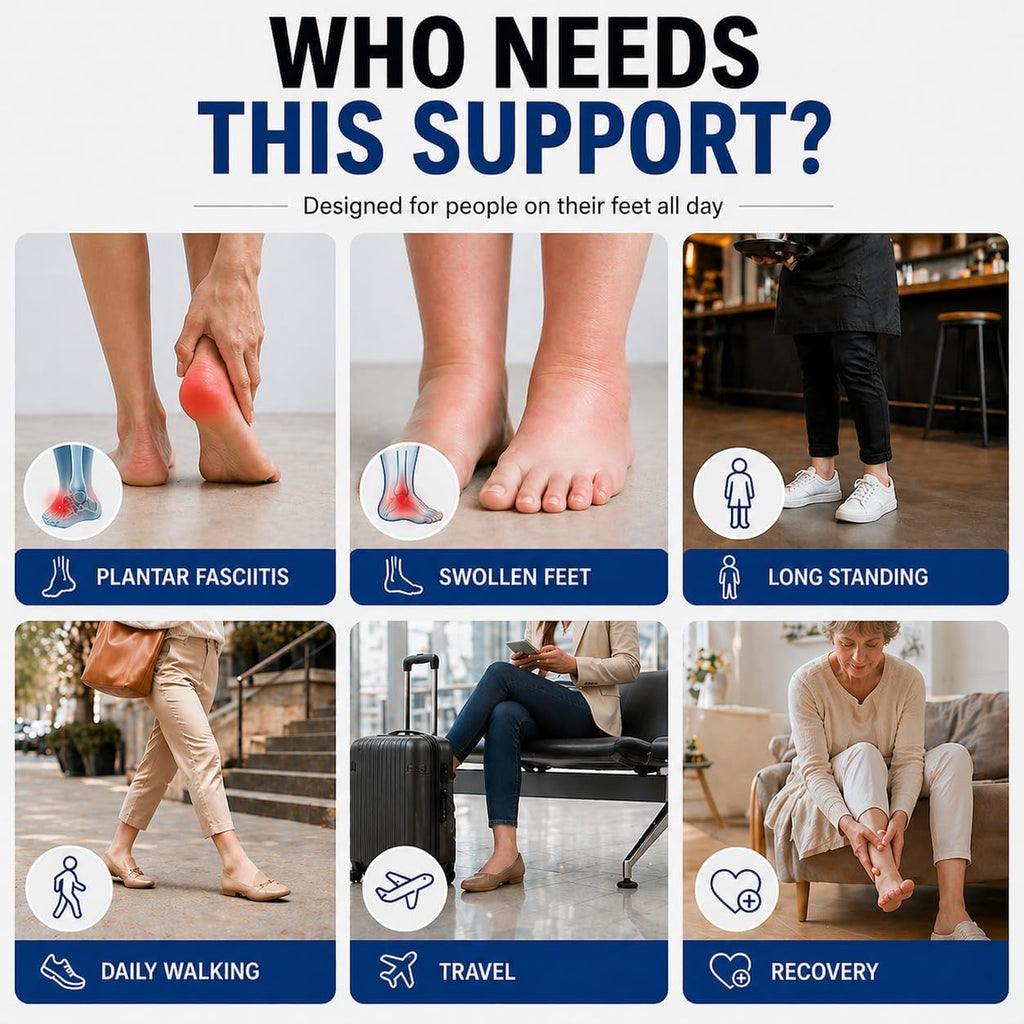 Ankle Brace Compression Sleeve Socks 2 Pack for Women&Men Foot Arch Support | 8-15 mmHg Support for Plantar Fasciitis Relief, Heel Pain, Arch & Ankle Support, Foot Brace, Open Toe Design?Beige S/M?