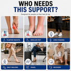 Ankle Brace Compression Sleeve Socks 2 Pack for Women&Men Foot Arch Support | 8-15 mmHg Support for Plantar Fasciitis Relief, Heel Pain, Arch & Ankle Support, Foot Brace, Open Toe Design?Beige S/M?