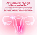 Premium Vaginal Probiotics for Women – Clinically Studied Lactobacillus Vaginal Probiotic with Prebiotic & Cranberry to Balance PH, Reduce Odor, Urinary Tract Support & Feminine Health – 60 Capsules