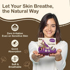 Evereve Pure Cotton Panty Liners for Women, 180mm, Pack of 60, Ultra-Soft, Breathable & Rash-Free, Ideal for Daily Discharge, Spotting & Everyday Freshness, All Day Comfort for Non-Period Days