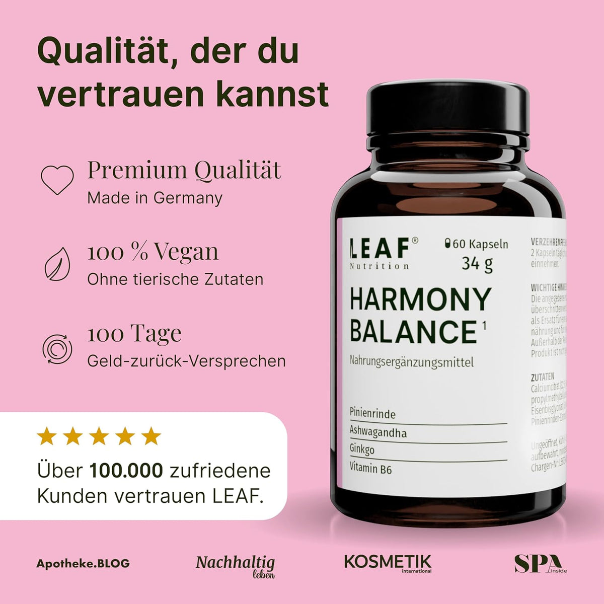 Leaf Dietary Supplements 90 pieces