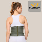 PLETHEON Post Pregnancy Belt Green – After Delivery Abdominal Support Belt | Postpartum Tummy Tucker | Waist & Back Support | Adjustable Compression Wrap
