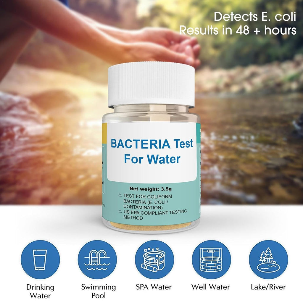 Drinking Water Test Kit: Tap Water Test Kit for Drinking Water, High Precision Water Test Tool for Pools, Lakes, Rivers, Spas, Test Kit for
