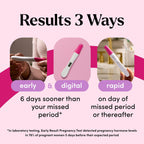 First Response Triple Check Pregnancy Test 3 ct. | Early Result Test, Digital Pregnancy Test, Rapid Result Test, Over 99% Accurate