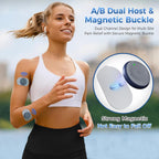 Wireless TENS Unit Muscle Stimulator, Pain Relief, Model U8PRO | Dual Channel Wireless TENS Machine, Pocket Size, 6 Modes 16 Intensities, Sciatica Back Relief, Travel Use, Gift for Men Women