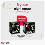 Kotex Sanitary Pads With Wings Overnight