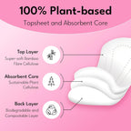 Sparkle Bamboo Panty Liners for Women, Plant-Based Daily Pantyliners | Organic Panty Liner | Pads for Women | Softer Than Cotton Panty Liners | Unscented, Chlorine Free, Flexible (Incredibly Thin, 40 Count)