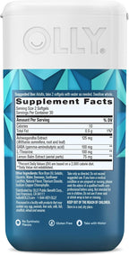 OLLY Probiotic + Prebiotic Gummy, 500 million CFUs, Peachy Peach - 60 Count