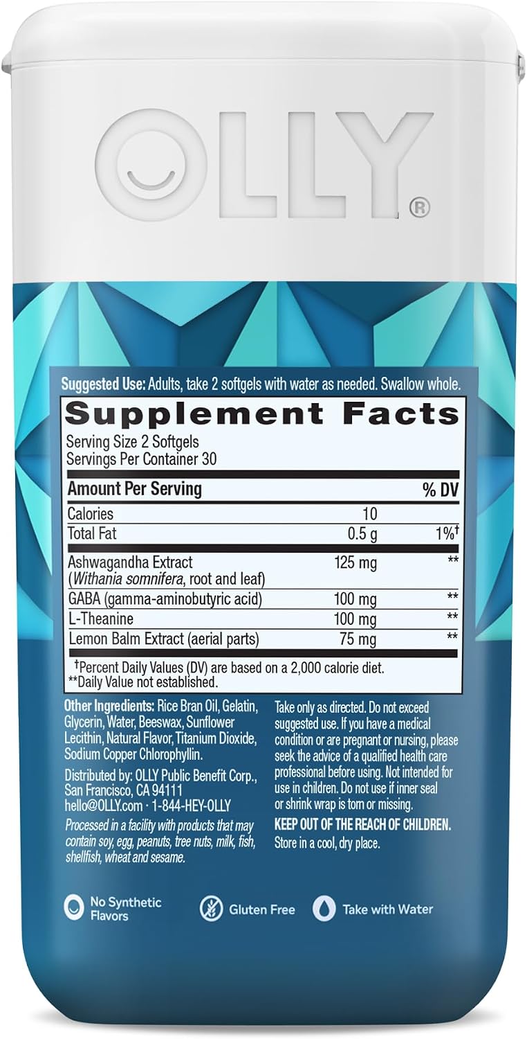 OLLY Probiotic + Prebiotic Gummy, 500 million CFUs, Peachy Peach - 60 Count