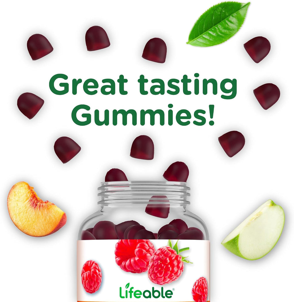 Lifeable Multivitamin with Iron Gummies for Women and Men, 90 Count