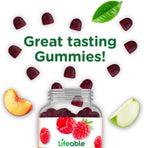 Lifeable Multivitamin with Iron Gummies for Women and Men, 90 Count
