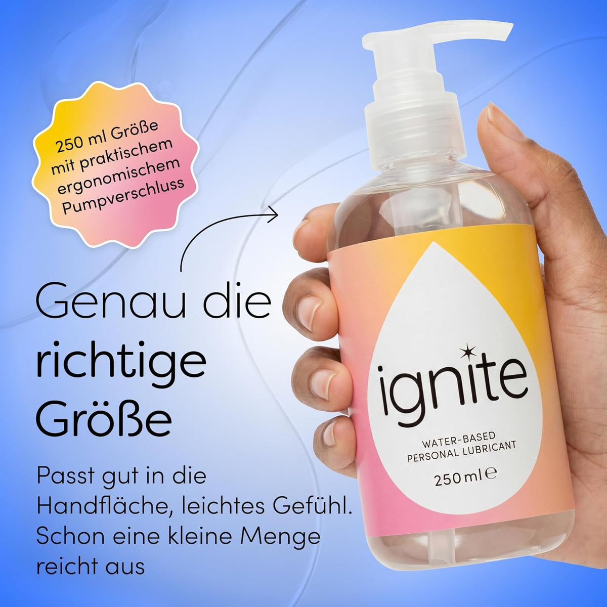 Ignite Personal Lubricants Water-Based pH-Neutral 250 ml
