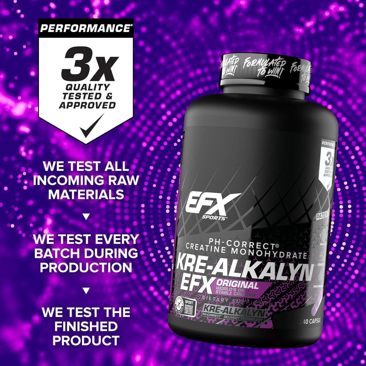 EFX Dietary Supplements 2 pieces 240 capsules