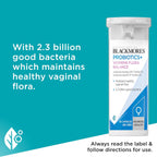 Blackmores Probiotics+ Women's Flora Balance | Supports Healthy Vaginal Flora Balance | 30 Capsules
