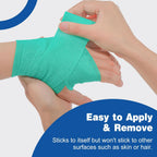AZEN 20 Pack Self Adhesive Bandage Wrap, Elastic Cohesive Bandage Wrap, Color Athletic Tape, Vet Wrap, Ankle Tape