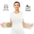ORTONYX Umbilical Hernia Belt for Men Women, Abdominal Binder 6.25" Band
