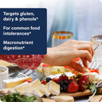 Enzyme Science Intolerance Complex - Digestive Enzyme Supplement for Women & Men, Enzymes for Digestion, Gut Health & Food Intolerances, Targets Gluten & Lactose, Helps Gas & Bloating, Vegan - 90 Caps