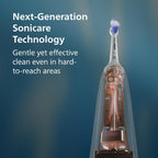 Philips Sonicare 5900 Rechargeable Electric Toothbrush, 2 Brush Heads, Pink | 1000% More Plaque Removal¹, Pressure Sensor, 6 Brush Settings, 21-Day Battery, 2-Minute Guided Timer, HX7132/02