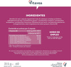 Intimate Flora Woman Probiotics - 6 Strains with Lactobacillus Gasseri, Crispatus and Acidophilus - 20 Billion CFU - With Vitamin B2 for Intimate Wellness - 60 Capsules - Vitavea