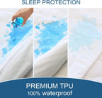 Queen Size Mattress Protector Waterproof,Absorbent Fitted Sheet