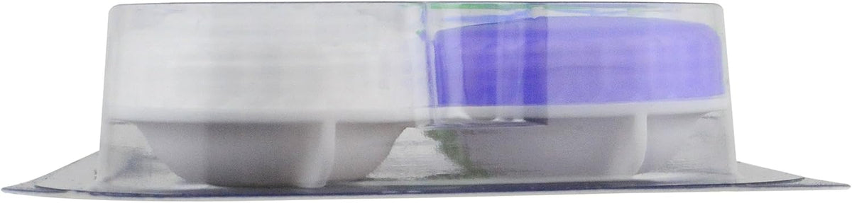 Sight Savers Contact Lens Case by Bausch & Lomb, Compact, Durable, Leak Proof, Pack of 3