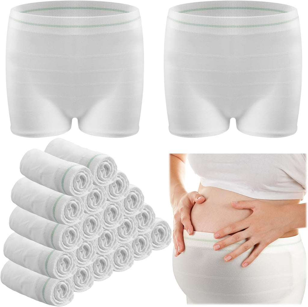 Gmaro 10 Underwear Postpartum High Waist 10 pieces