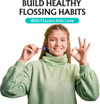 Dental Floss Picks 320/960/1920 Pcs – 4 Flavors Individually Wrapped Floss