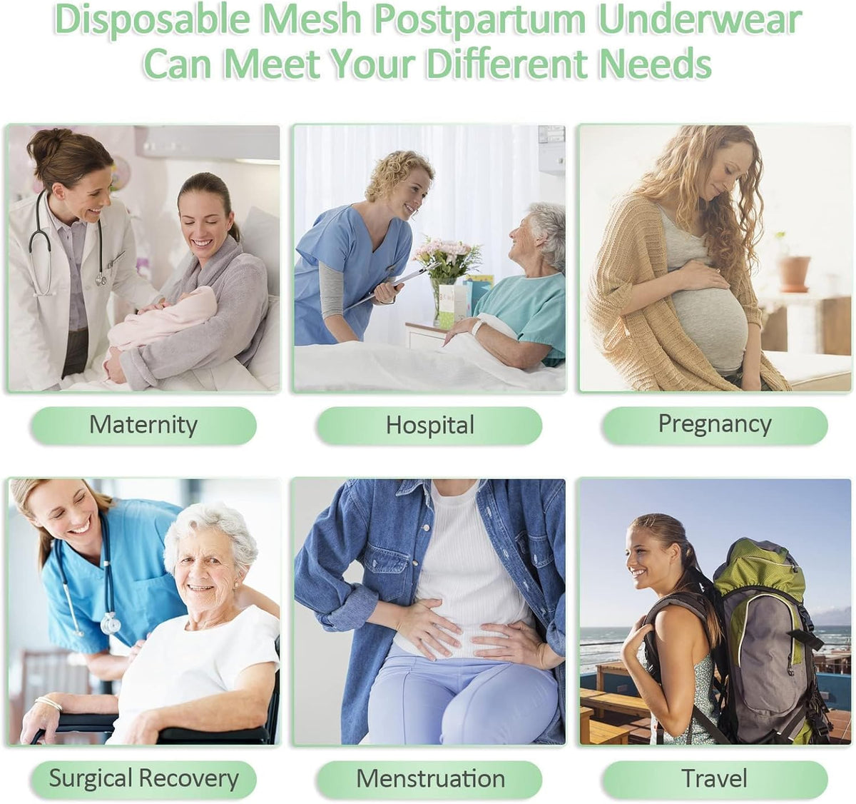 Disposable Underwear Disposable Postpartum 15 pieces
