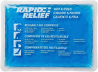 Rapid Relief Gel Ice Pack, Reusable Cold Pain Relief, Small 4x6 Inch 1 Ct